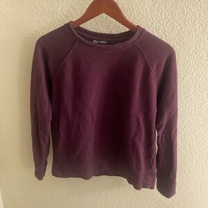 Burgundy Athleta sweatshirt